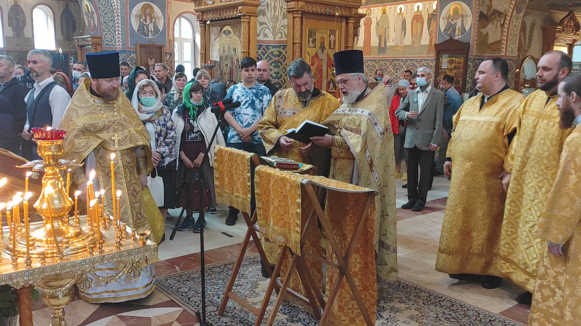 Молебен на начало учебного года в ВШ