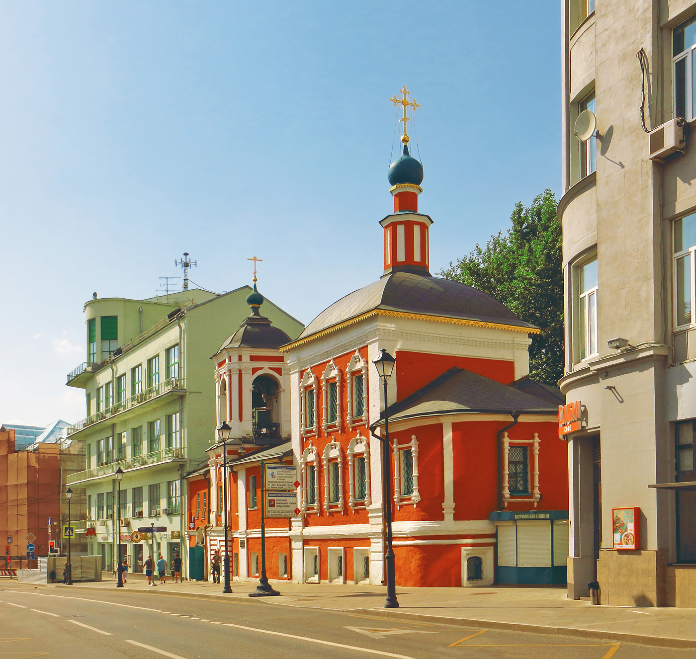 Храм Святителя Николая в Кленниках. Москва, м.Китай-Город