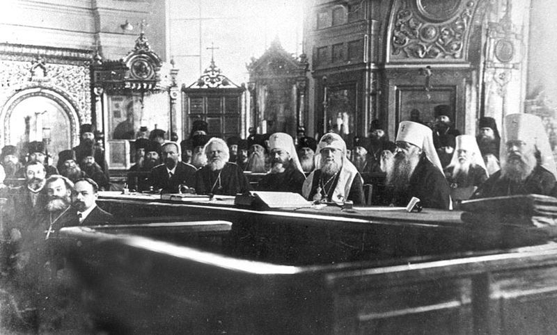 Заседание Поместного Собора Русской Православной церкви в 1917 году Tih 02