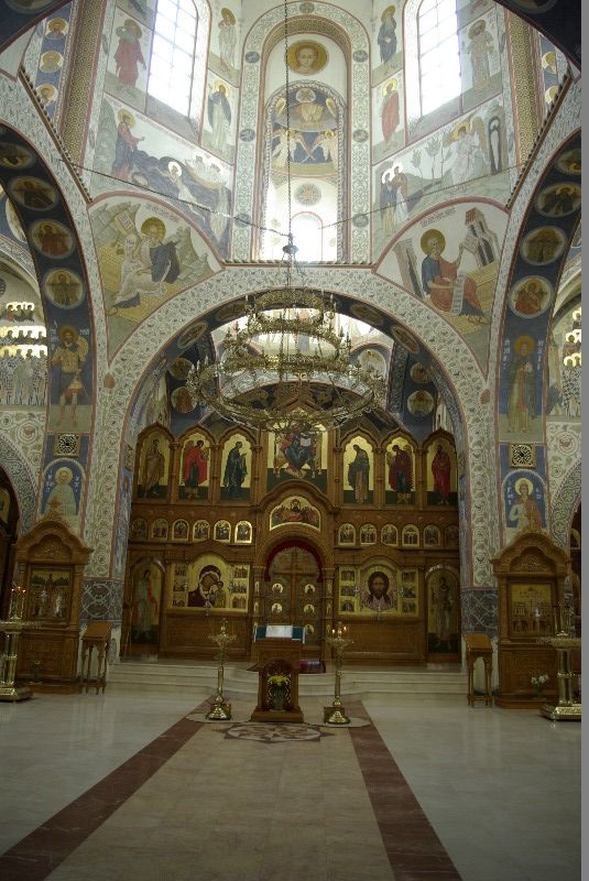 Бутовский храм после молебна Бутовский храм после молебна