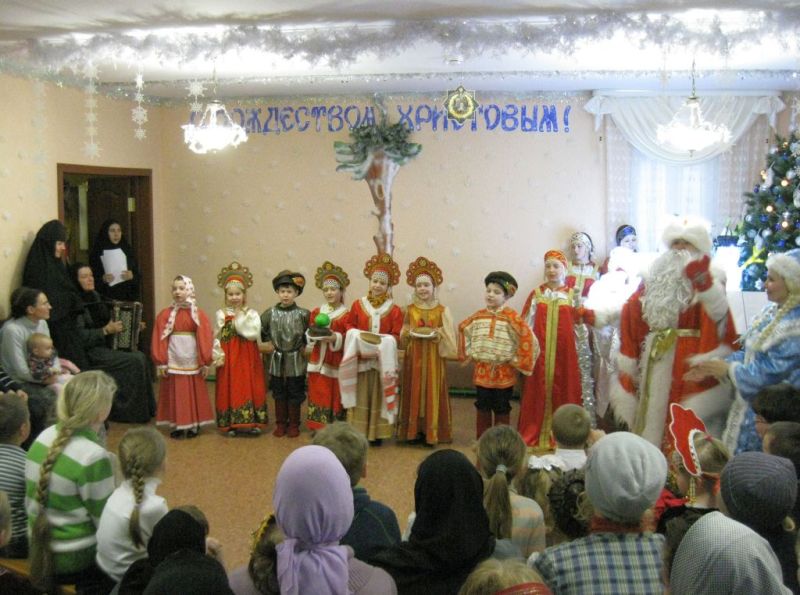 Рождество в монастыре Рождество в монастыре